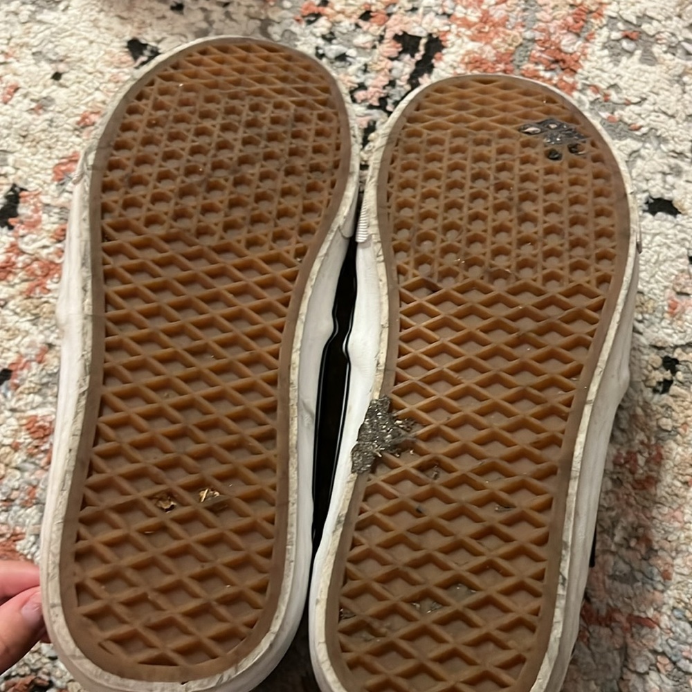 men's grey and black checkered vans - Picture 6 of 6